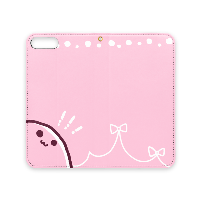 手帳型iPhoneケース（ベルトなし） - iPhone 8 Plus / 7 Plus - ストラップ穴 あり