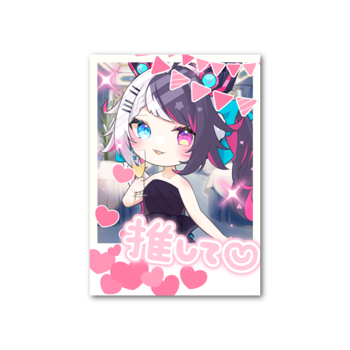 フォト風カード - 咲楽虹色