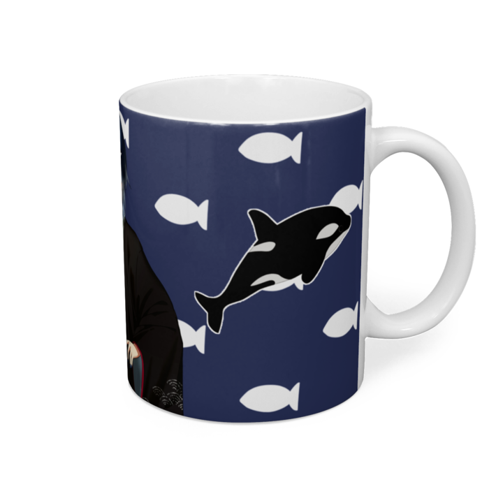 マグカップ - 直径 8 cm / 高さ 9.5 cm