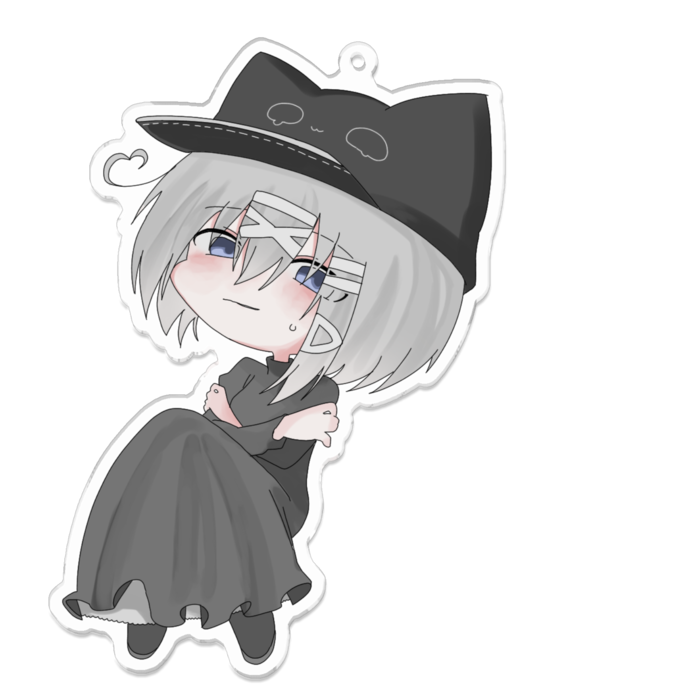 アクリルキーホルダー - 100 x 100 (mm)