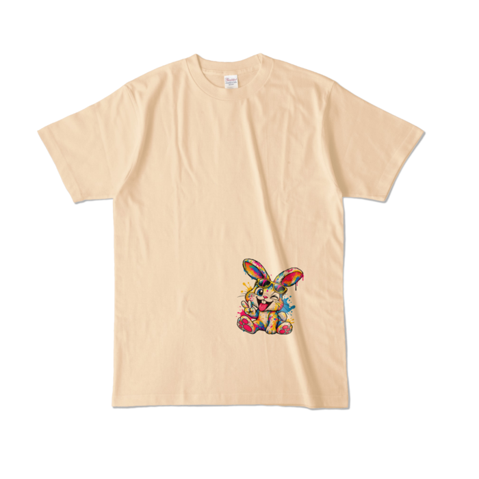 カラーTシャツ - L - ナチュラル （淡色）