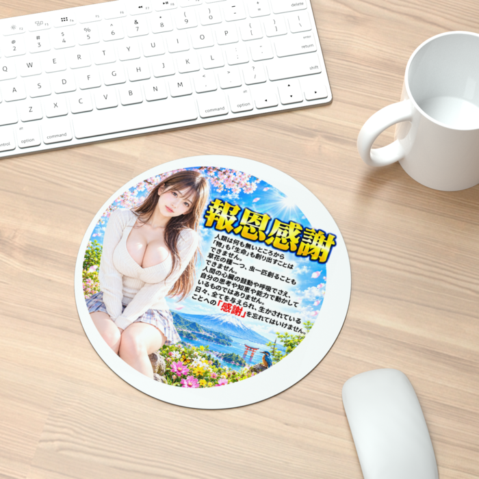 マウスパッド - 丸型