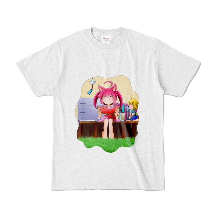 カラーTシャツ - S - アッシュ (淡色)