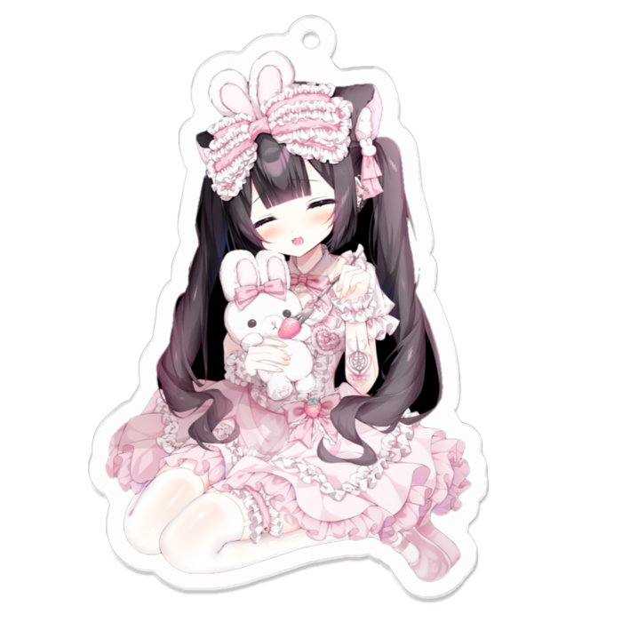 アクリルキーホルダー - 70 x 70 (mm)