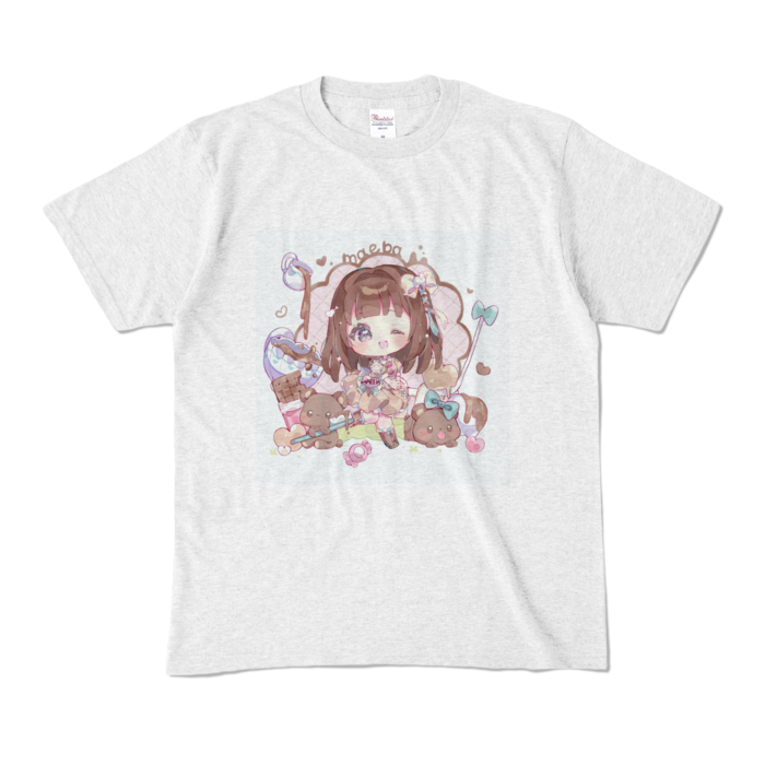 カラーTシャツ - M - アッシュ (淡色)