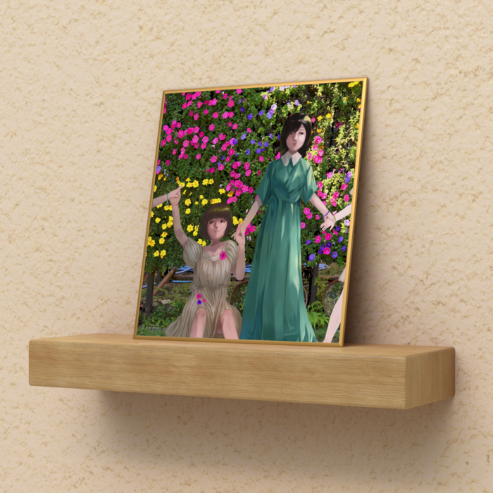 色紙 - ミニ(H135 × W120mm)