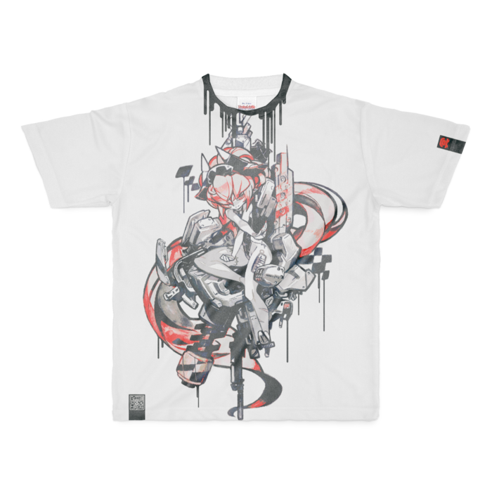 フルグラフィックTシャツ - M - 正面印刷のみ