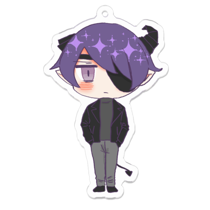 アクリルキーホルダー - 70 x 70 (mm)