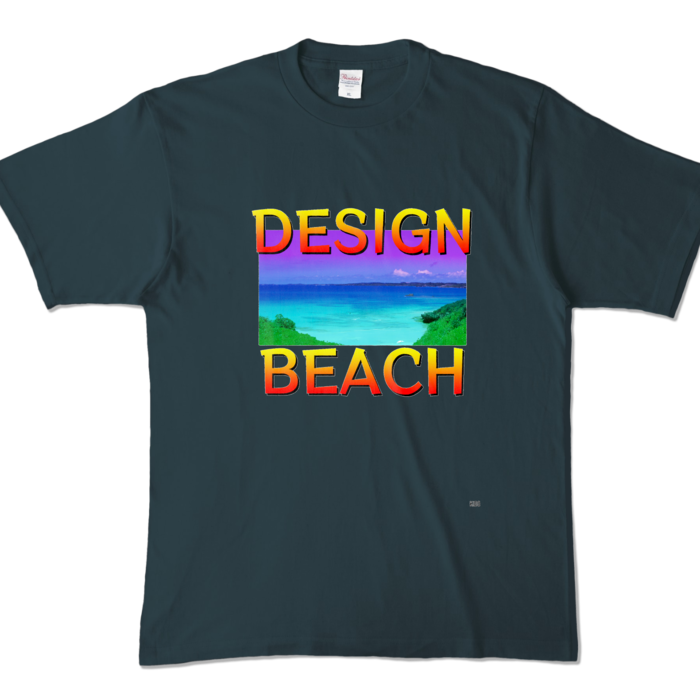 カラーTシャツ - XL - デニム (濃色)