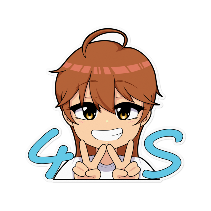 ステッカー - 160 x 160 (mm)