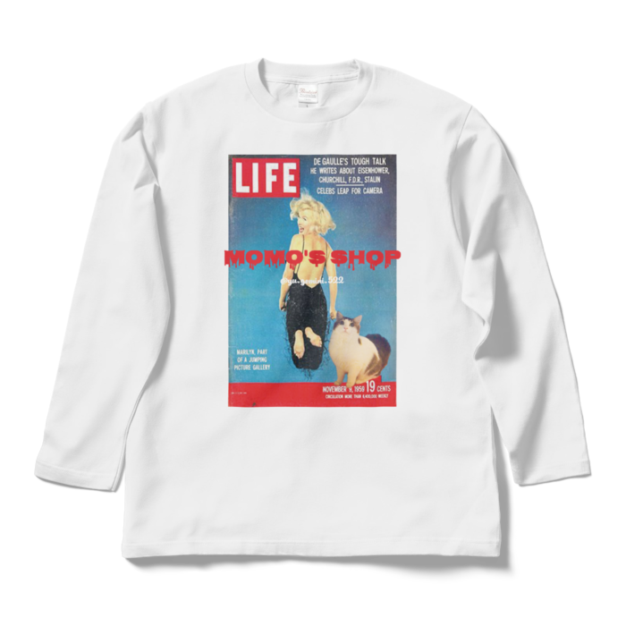 ロングスリーブTシャツ - L - ホワイト