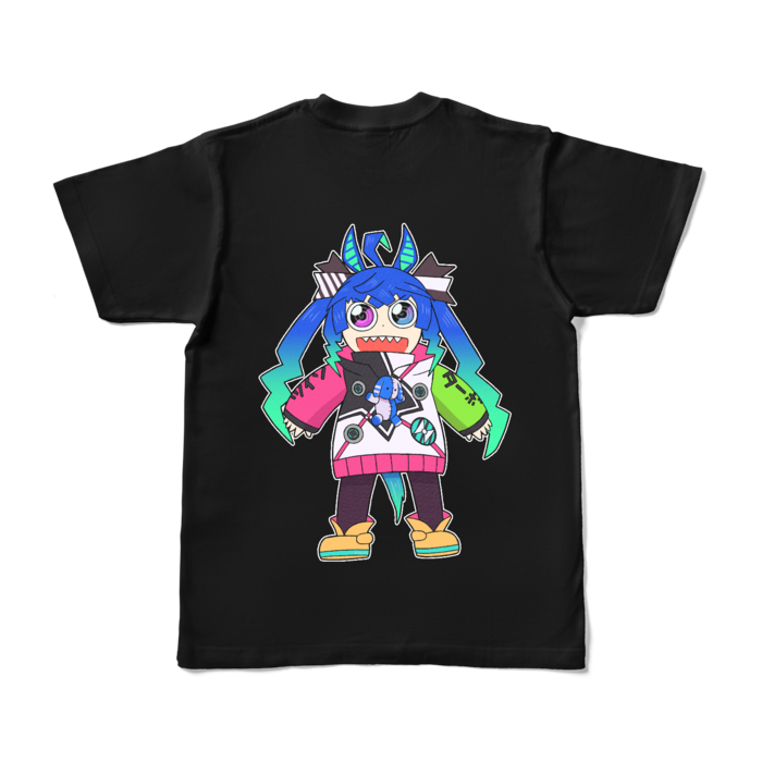 カラーTシャツ - S - ブラック (濃色)