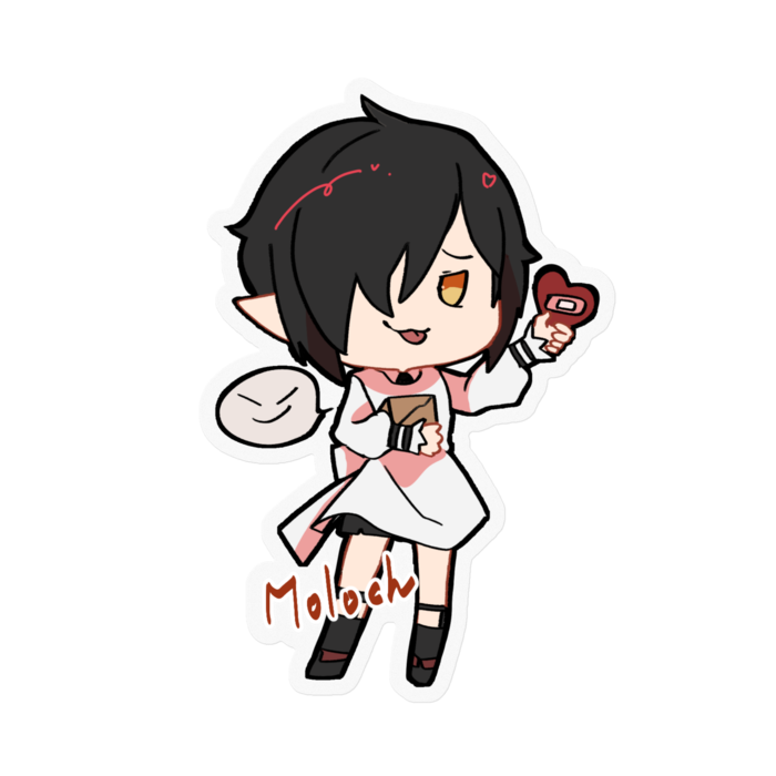 ステッカー - 100 x 100 (mm)