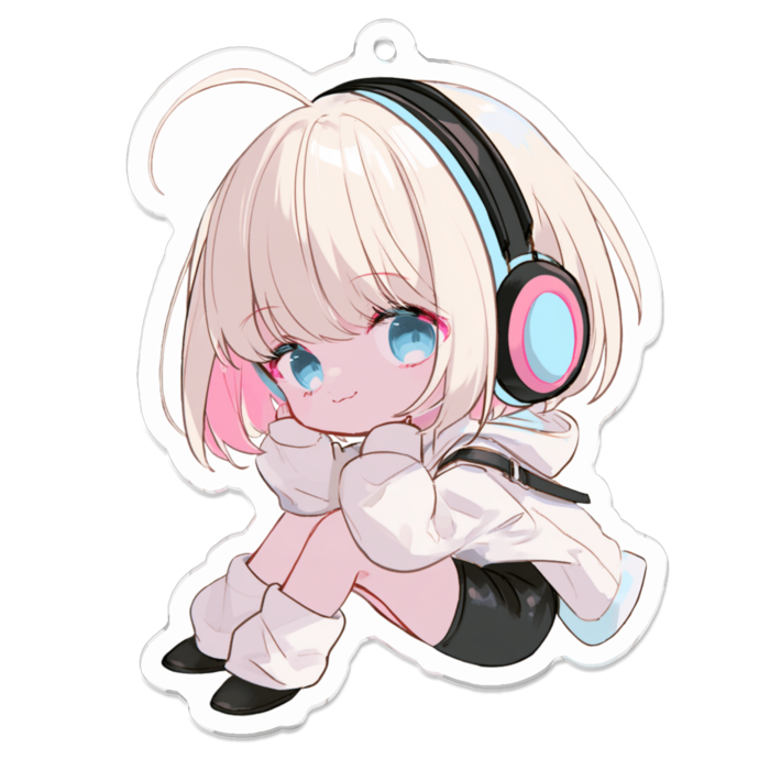 アクリルキーホルダー - W70 × 70mm 以内