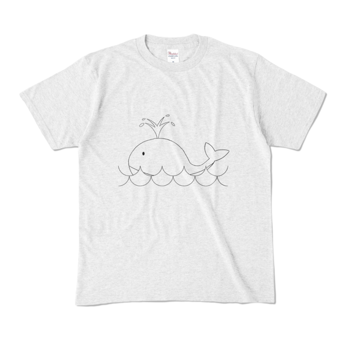 カラーTシャツ - M - アッシュ (淡色)