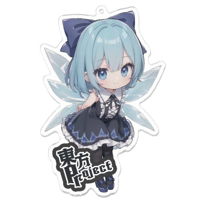 アクリルキーホルダー - 100 x 100 (mm)