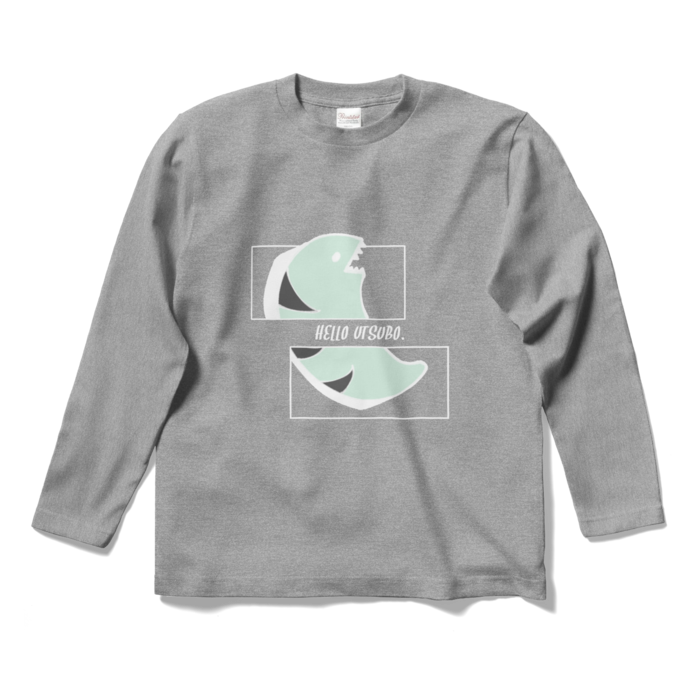 ロングスリーブTシャツ - S - 杢グレー