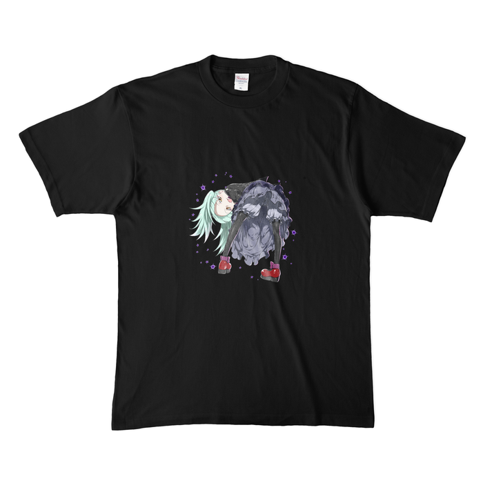 カラーTシャツ(濃色) - XL - ブラック