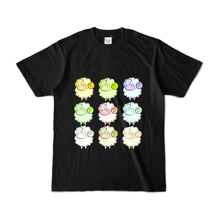 カラーTシャツ - S - ブラック (濃色)