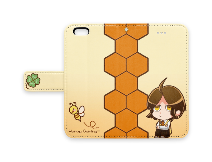 手帳型iPhoneケース - iPhone 6 / 6s - ストラップ穴 あり