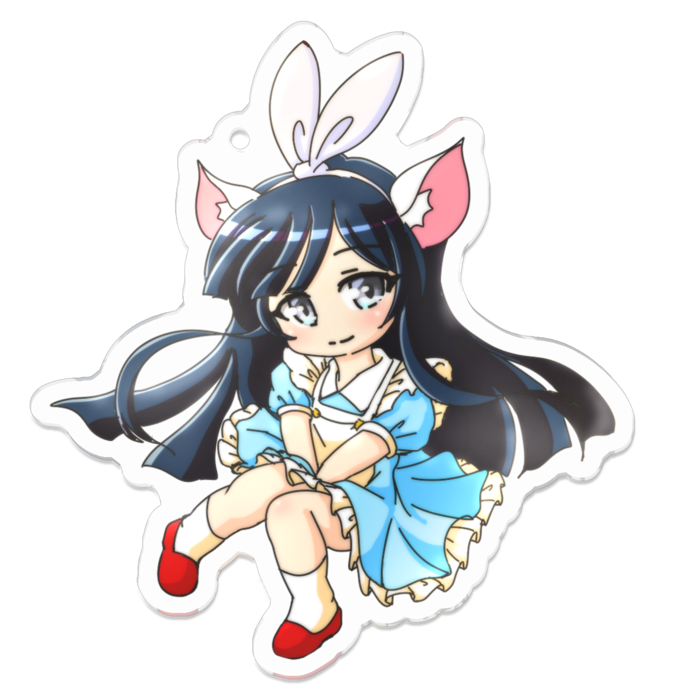 アクリルキーホルダー - 70 x 70 (mm)