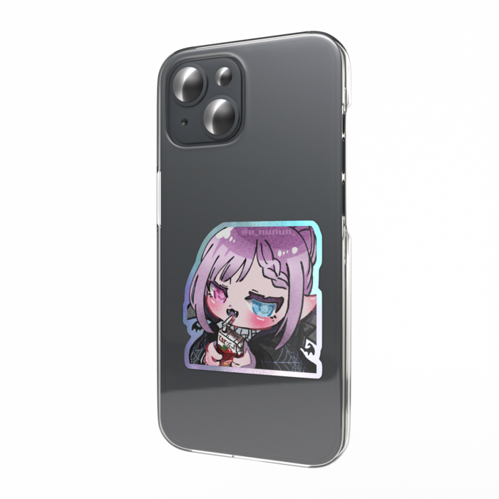 オーロラスマホステッカー - W55 × H91mm 以内