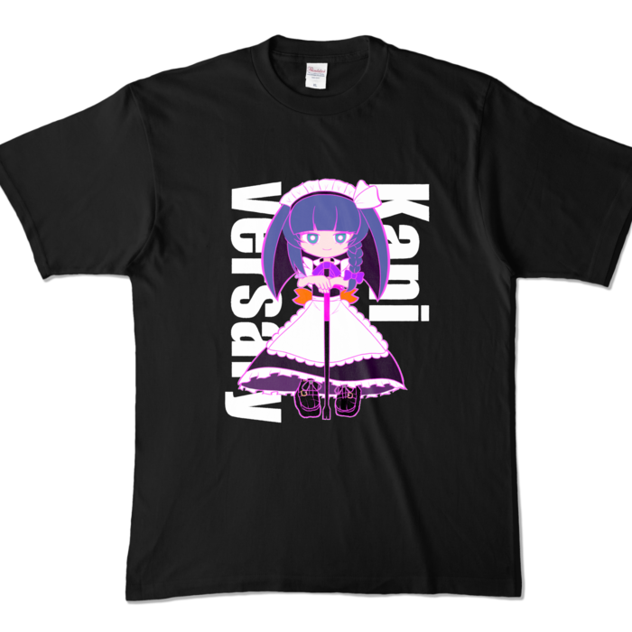 カラーTシャツ - XL - ブラック (濃色)
