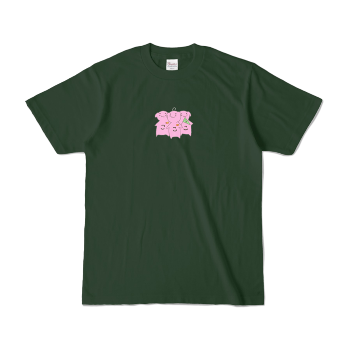 カラーTシャツ - S - フォレスト (濃色)