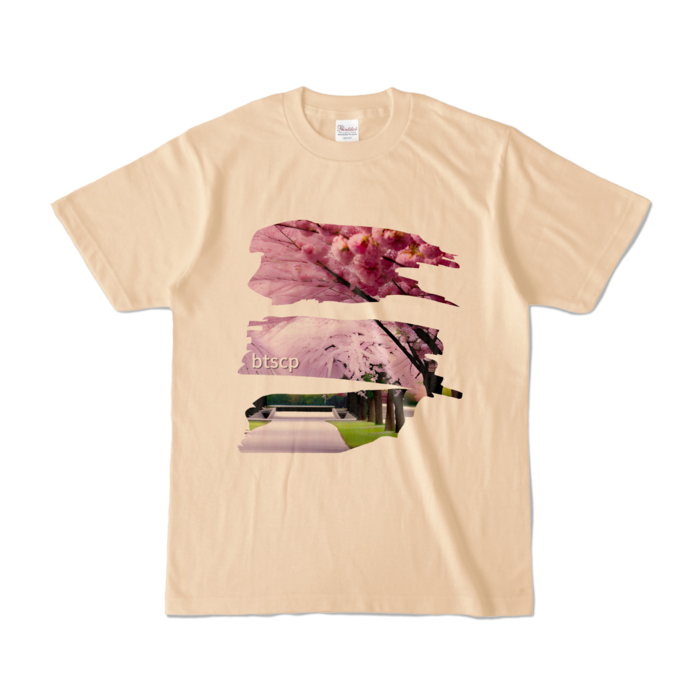 カラーTシャツ - S - ナチュラル (淡色)