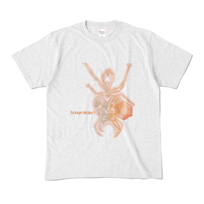 カラーTシャツ - M - アッシュ (淡色)