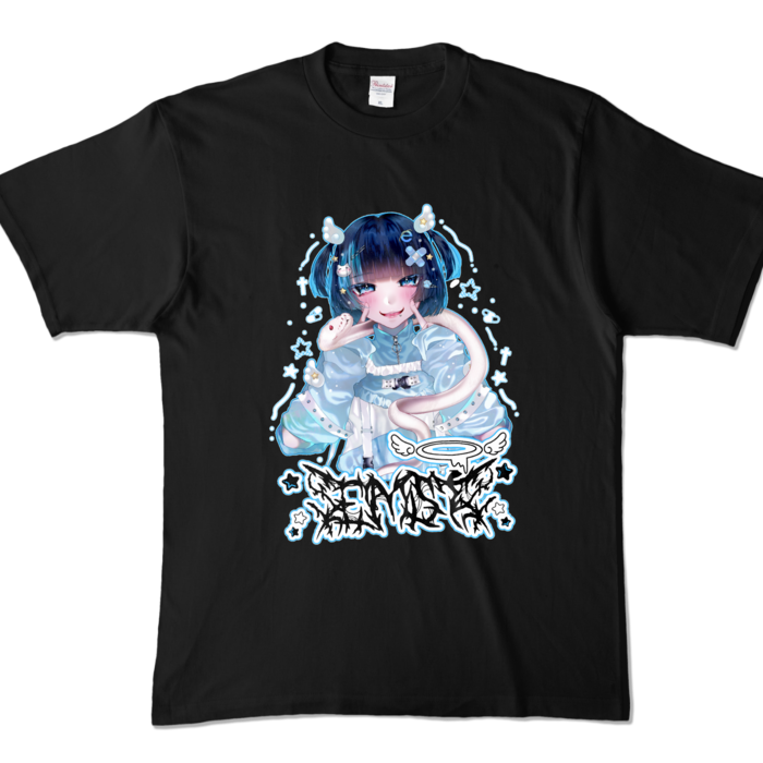 カラーTシャツ - XL - ブラック (濃色)