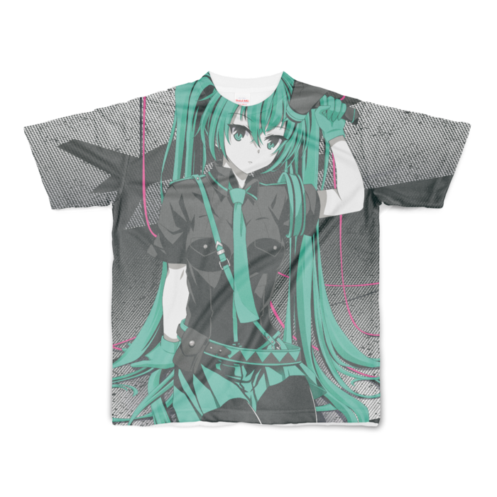 フルグラフィックTシャツ - S - 正面印刷のみ