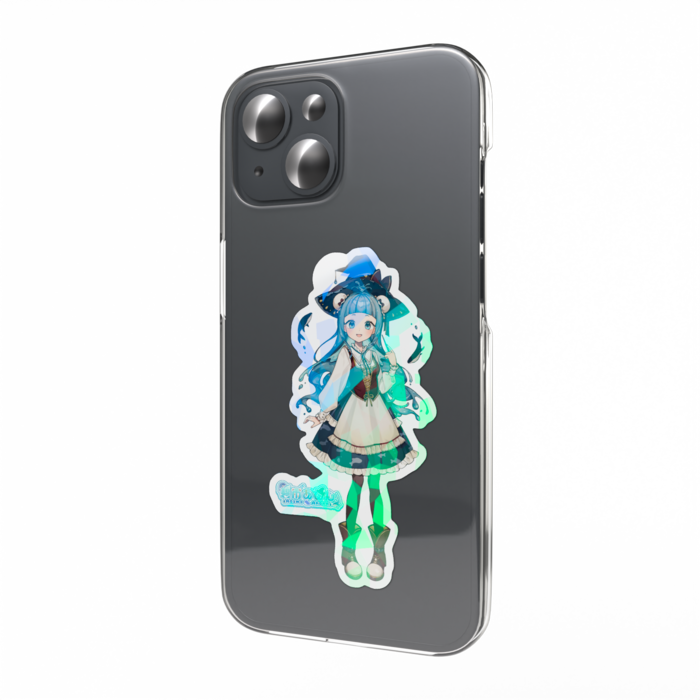 ホログラムスマホステッカー - 縦