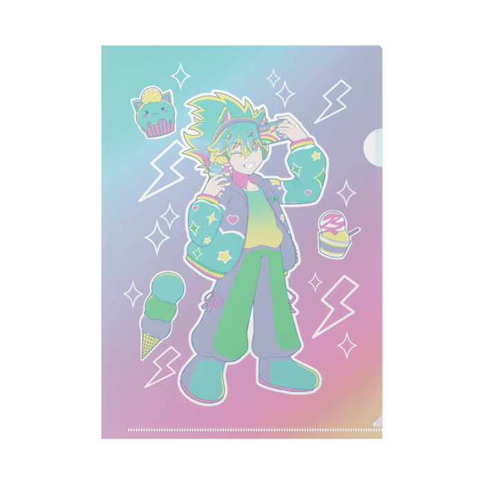 クリアファイル - A4 - スパーク