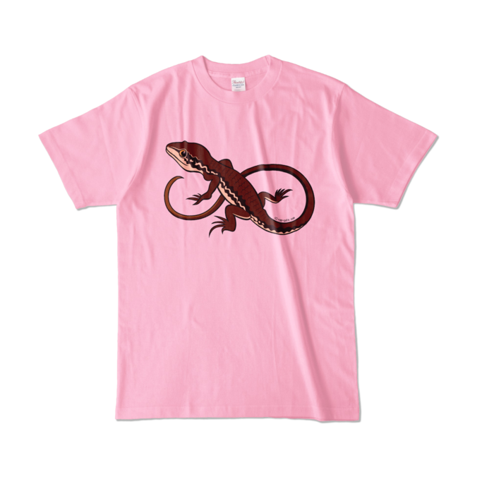 カラーTシャツ - L - ピーチ (淡色)