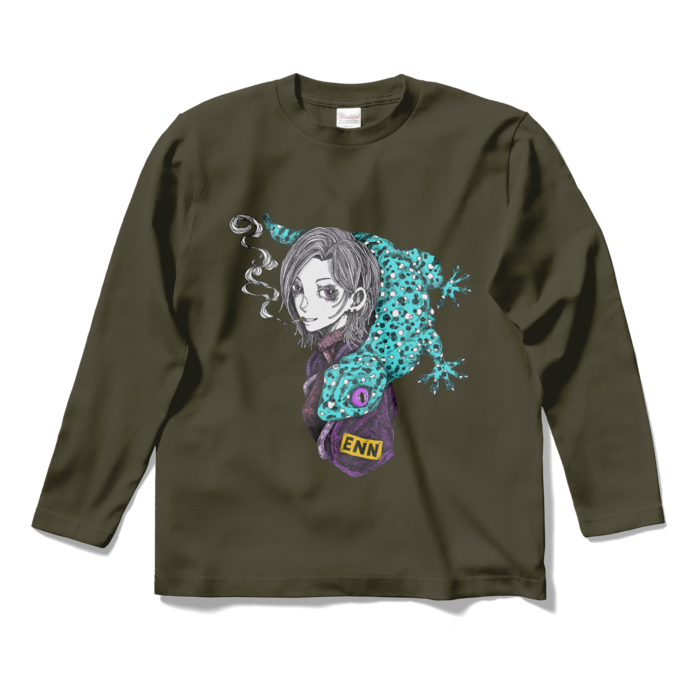 ロングスリーブTシャツ - S - アーミーグリーン