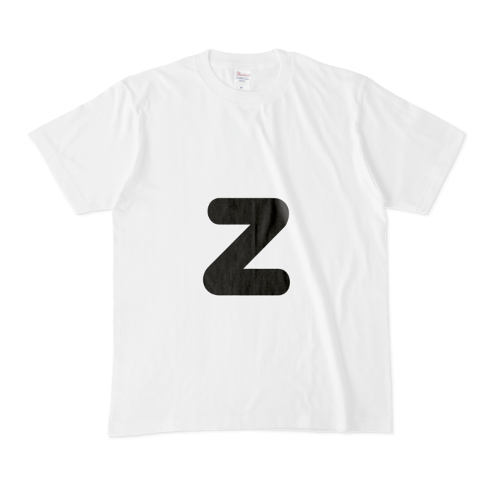 「z」（小文字）Tシャツ - M - 白