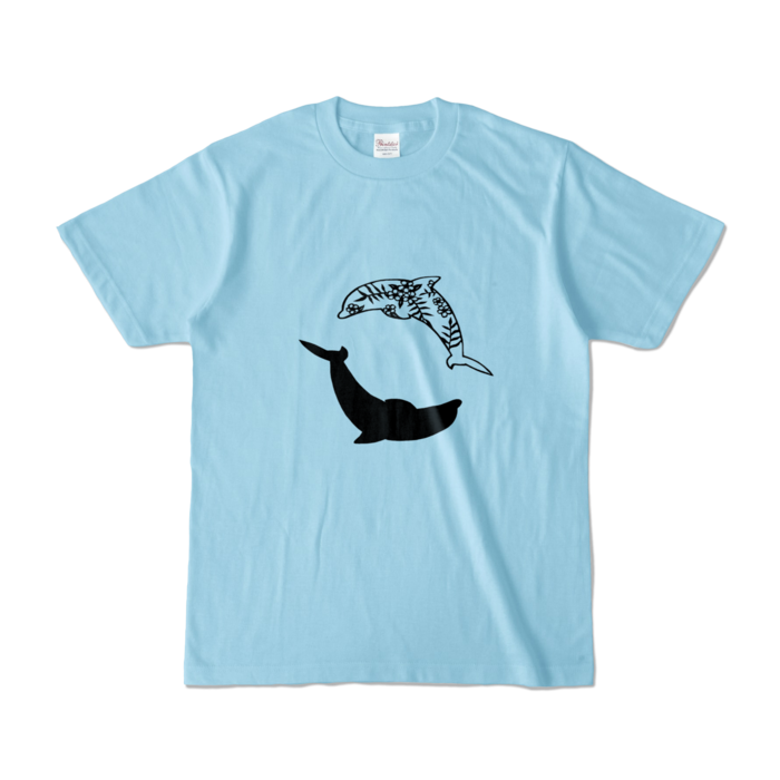 カラーTシャツ - S - ライトブルー (淡色)