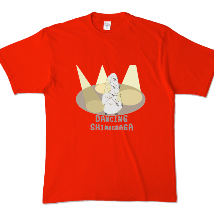 カラーTシャツ - XL - レッド (濃色)