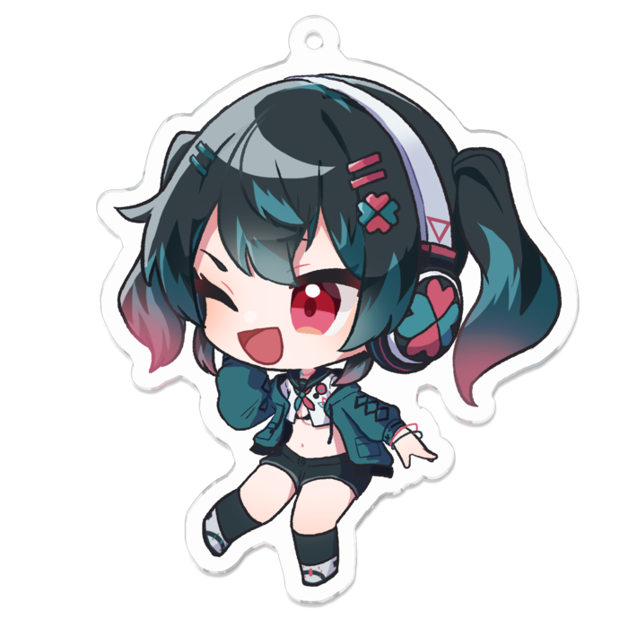 アクリルキーホルダー - 70 x 70 (mm)