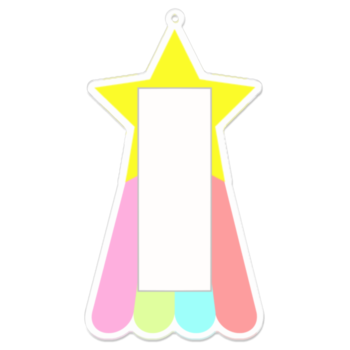 アクリルキーホルダー:A
