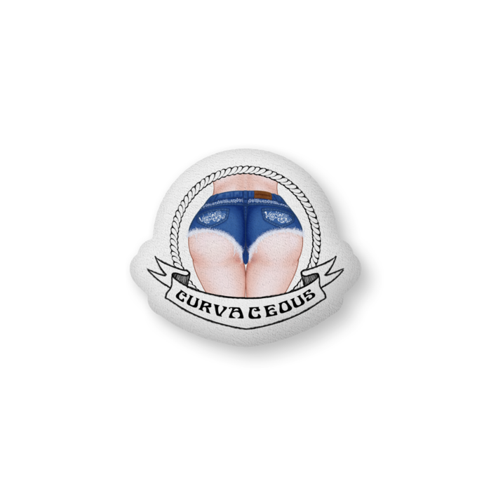 curvaceous ふかふかクッション - 中 - 片面
