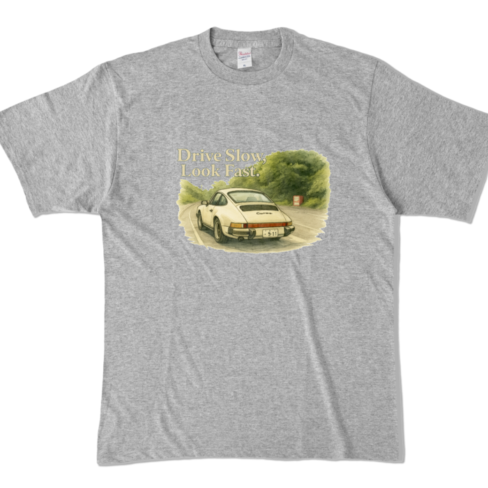 カラーTシャツ - XL - 杢グレー (濃色)