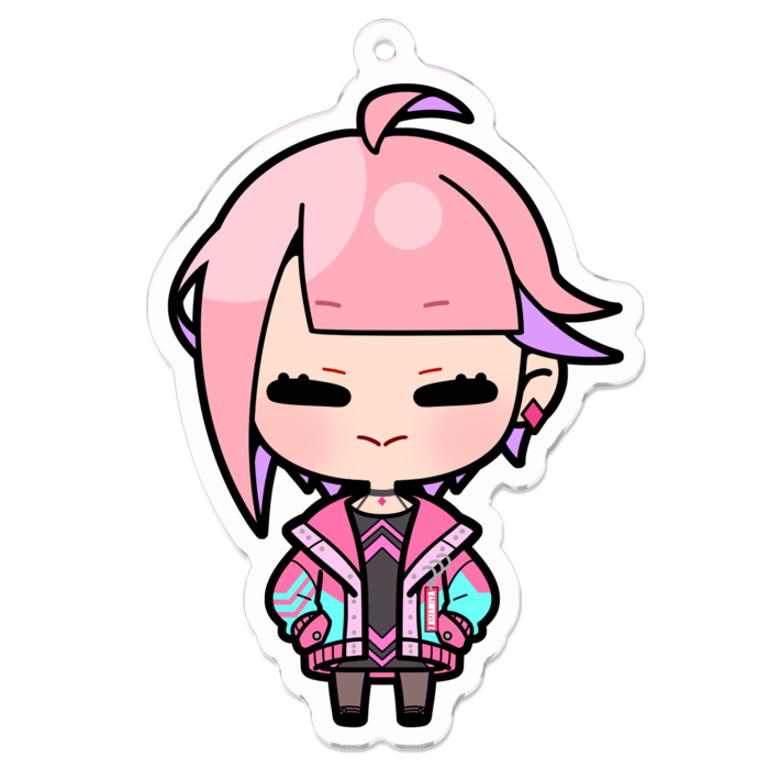 アクリルキーホルダー - 70 x 70 (mm)