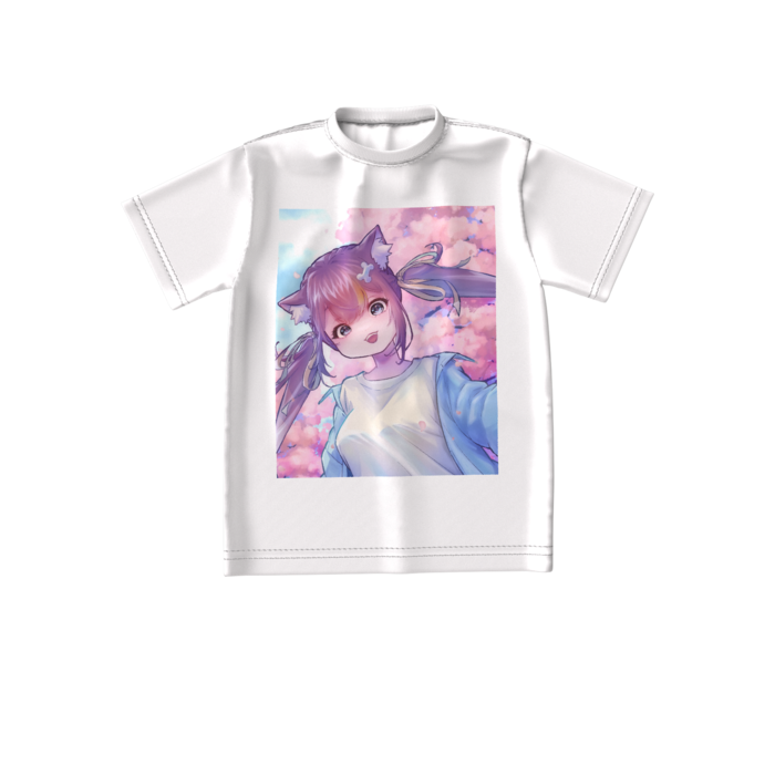 ビッグシルエットTシャツ - S - 両面