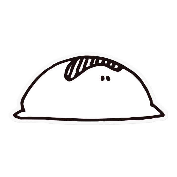 ステッカー - 100 x 100 (mm)