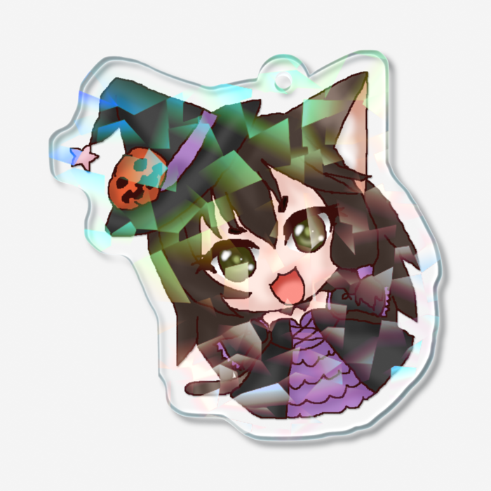 50 × 50mm - グリット   魔女っ娘マロニーちゃん