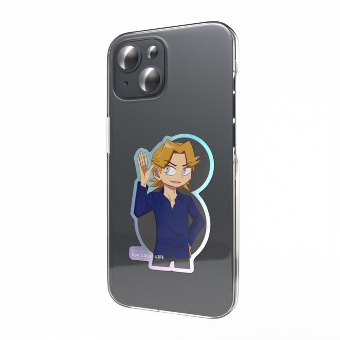 一志/オーロラスマホステッカー 