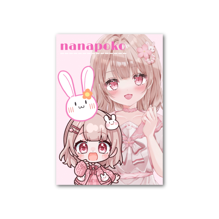 ななぽこフォト風カード(全キャラ集合)