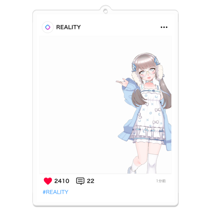 アクリルキーホルダー - 100 x 100 (mm)